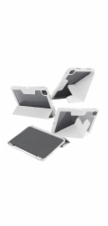 CARE by PanzerGlass - Pouzdro s klopou pro tablet - termoplastický polyuretan (TPU), polykarbonát, umelá kuže - šedá - pro Apple 11-inch iPad Pro (M4)
