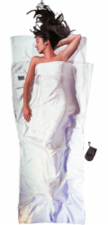 Cocoon TravelSheet Silk Dospělý Hranatý spacák Hedvábí Bílá
