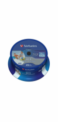 VERBATIM BD-R SL Datalife HTL (25-pack)Blu-Ray/Spindle/6x/25GB Wide Printable