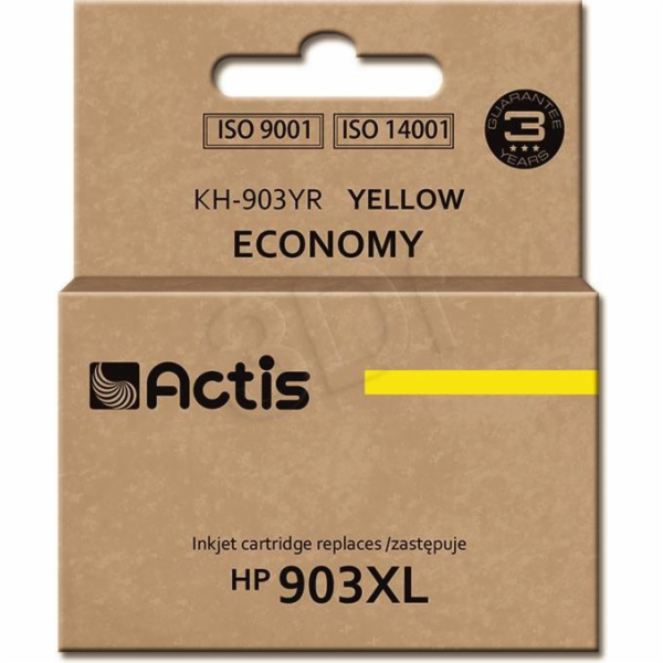 Actis KH-903YR ink (replacement for HP 903XL T6M11AE; Sta...