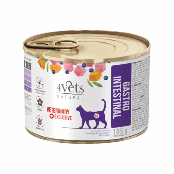4VETS Natural Gastro Intestinal Cat - w