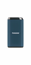 Transcend ESD410C 2TB, USB 20Gbps Type C, Externí odolný SSD disk (3D NAND flash), 2000MB/R, 2000MB/W, modrý