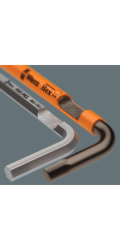 Wera 950/9 Hex-Plus Multicolour Imperial 3 Winkelschraubendreher-Satz (schwarz, 9-teilig, zöllig, mit Halteclip)