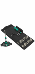 Wera Kraftform Kompakt 400 RA SHK Set 1, mit Ratschenfunktion (schwarz/grün, 1/4, 19-teilig)