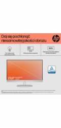 HP 24-cr0312nw AMD Ryzen™ 5 7520U 60,5 cm (23,8") 1920 x 1080 px All-in-One PC 16 GB LPDDR5-SDRAM 512 GB SSD Windows 11 Home Wi-Fi 6 (802.11ax) Bílá
