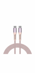 Verbatim Sync&Charge 60W 120cm USB-C/USB-C Magnetic pink  31853
