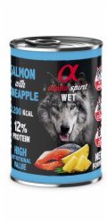 ALPHA SPIRIT WET Losos s ananasem - mokré krmivo pro psy - 400g