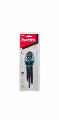 Makita Innensechskantschlüssel-Set 9-teilig, B-65894 (blau/schwarz, mit Gürtelclip)