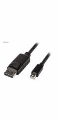PremiumCord Mini DisplayPort - DisplayPort V1.2 přípojný kabel M/M 3m