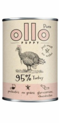 OLLO Puppy Pure Krůtí - mokré krmivo pro psy - 850 g
