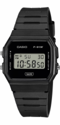 Casio Vintage Dětské vintage hodinky Casio F-91WB-1AEF černé