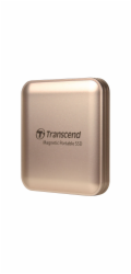 Transcend ESD420C 1TB, USB 20Gbps Type C, Externí odolný SSD disk (3D NAND flash), 2000MB/R, 2000MB/W, Magsafe, zlatý