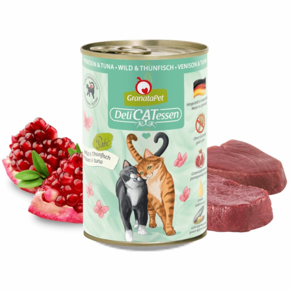 GRANATAPET DeliCATessen Venison and tuna - mokré krmivo p...