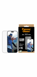 PanzerGlass ochranné sklo UWF pre iPhone 17 Pro Max - Black Frame