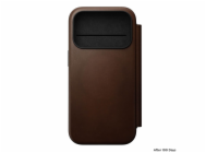 Nomad Modern Leather Folio iPhone 17 Pro Brown