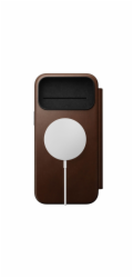 NOMAD pouzdro Modern Leather Folio Magsafe pro iPhone 17 Pro Max - Brown
