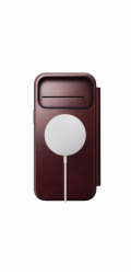 NOMAD pouzdro Modern Leather Folio Magsafe Horween pro iPhone 17 Pro Max - Burgundy Chromexcel