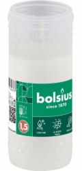 Svíčka hřbitovní parafín bílá 107 g/50x120 mm (cca 34 h)