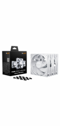 Be quiet Pure Wings 3 120mm PWM Reverse White 3-Pack (weiß, 3er-Pack, 120 mm)