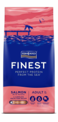 FISH4DOGS Finest Small breed Salmon - suché krmivo pro psy - 6kg