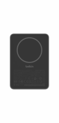Belkin BoostCharge Slim 5000mAh magnetická powerbanka, 7,5W, černá, BPD010hqBK