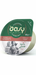 OASY More Love Tuna with shrimp - mokré krmivo pro kočky - 70g