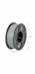 AnyCubic PETG struna 1,75 mm pro 3D tiskárnu, 1kg, Černá