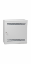 Solarix rozvaděč LC-18 LITE s lištami 3U,4U 540x540x180mm, šedý RAL7035, LC-18-54-18-G