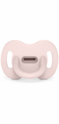 Suavinex SUAVINEX - 308602-100% SILIKONOVÝ FYZIOLOGICKÝ dudlík SX PRO/0-6M/RŮŽOVÁ/BAREVNÁ ESENCIE