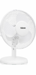 Tristar Stolní ventilátor VE-5721, průměr 23 cm, bílý, počet rychlostí 2, 30 W, oscilace