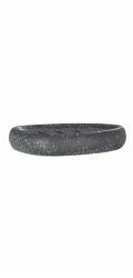 Keramická miska na mýdlo Wenko Pion 12,5 x 2,5 x 9 cm šedá