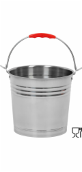 Vědro Strend Pro 15 l, nerezové