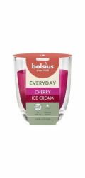 Svicka Bolsius Everyday, tresnova zmrzlina, 80x70 mm, ve skle