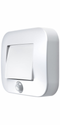 Svietidlo LEDVANCE NIGHTLUX® Hall White, so senzorom pohybu, naklápacie, 3xAAA, 84x73x22 mm