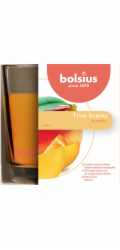 Sviečka Bolsius Jar True Scents 95/95 mm, vonná, mango, v skle