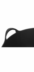 Kbelík Strend Pro Flexi, černý, konstrukce, s ušima, 46,5x37 cm, 42 litrů