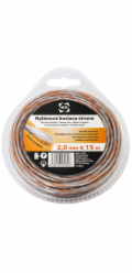 Silon na kosení ProCom Ultimate 2,0 mm, D-15 m, hranatá spirála