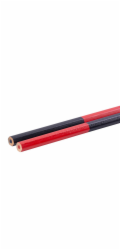 Tužka Strend Pro CP0660, tesařská, 175 mm, šestihranná, červená/modrá tuha, bal. 12 ks