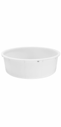 Kontejner ICS P150276, 275 litrů, nízký, na maso a ryby, 110x35 cm, bílý