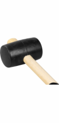 Kladivo Strend Pro HM222 450 g, 300 mm, guma, dřevěná rukojeť