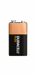 1x2 Duracell Plus 9V-Block MN1640 6LR61
