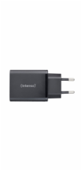 INTENSO W65AC GaN, 3x USBAC, Nabíjačka, 65W, biela