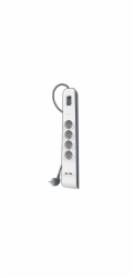 Belkin Steckdosenleiste 4-fach + 2xUSB-A, 2m Kabel  BSV401vf2M-V2