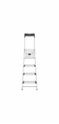 Hailo XXL L80 Comfortline hliníkový žebřík do domácnosti se 4 schody