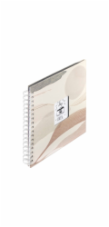 Hama Watercolor braun      28x24 50 ws. Seiten Spiral-Album  7604