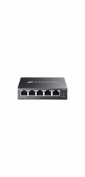 Switch TP-Link ES205GP 1x GLan, 5x GLan, 4x PoE+, 65W, Omáda SDN
