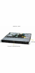 Supermicro SuperServer SYS-511R-M Intel C266 LGA 1700 Rack (1U) Černá