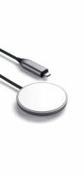 Satechi USB-C Wireless Magnetic Charging Cable - Space Gray