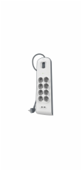 Belkin Steckdosenleiste 8-fach 2 Meter Netzkabel  BSV804vf2M-V2