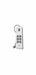 Belkin Steckdosenleiste 6-fach + 2xUSB-A, 2m Kabel  BSV604vf2M-V2